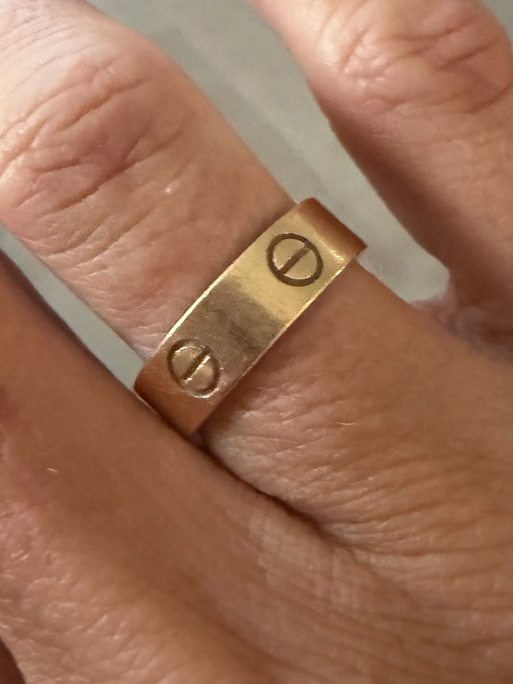 Cartier LOVE RING, CLASSIC MODEL (size 53, yellow gold) - Picture 6 of 10